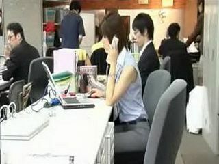 Japanese Beauties Expose Their Naked Forms in Sensual Office Romp